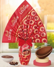 LINDT UOVO T.27,00 GR.360 LINDOR LATTE ROSSO